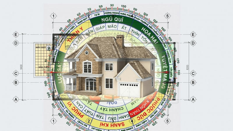 Xem ngày chuyển nhà theo hướng nhà và ngũ hành Đông Mộc Tây Kim Nam Hỏa Bắc Thủy để tránh xung khắc phong thủy
