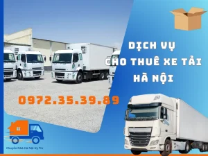 Dịch vụ cho thuê xe tải Hà Nội