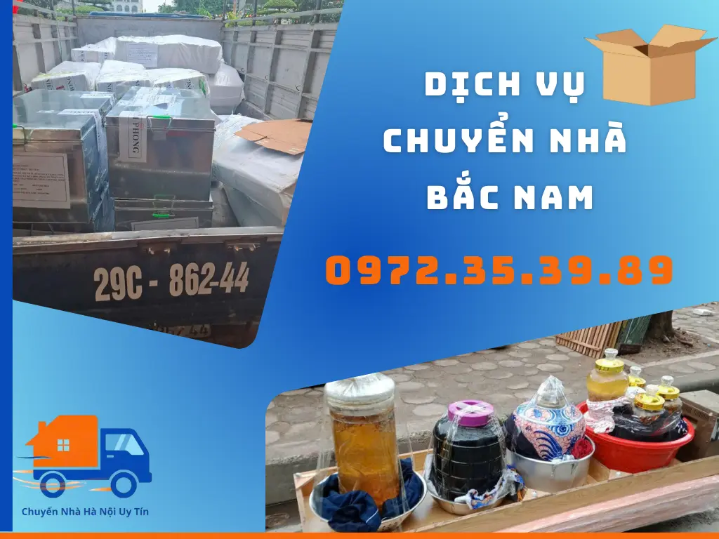 Dịch vụ chuyển nhà Bắc – Nam
