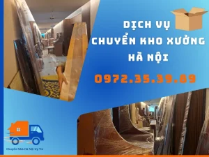 Dịch vụ chuyển vận kho xưởng Hà Nội