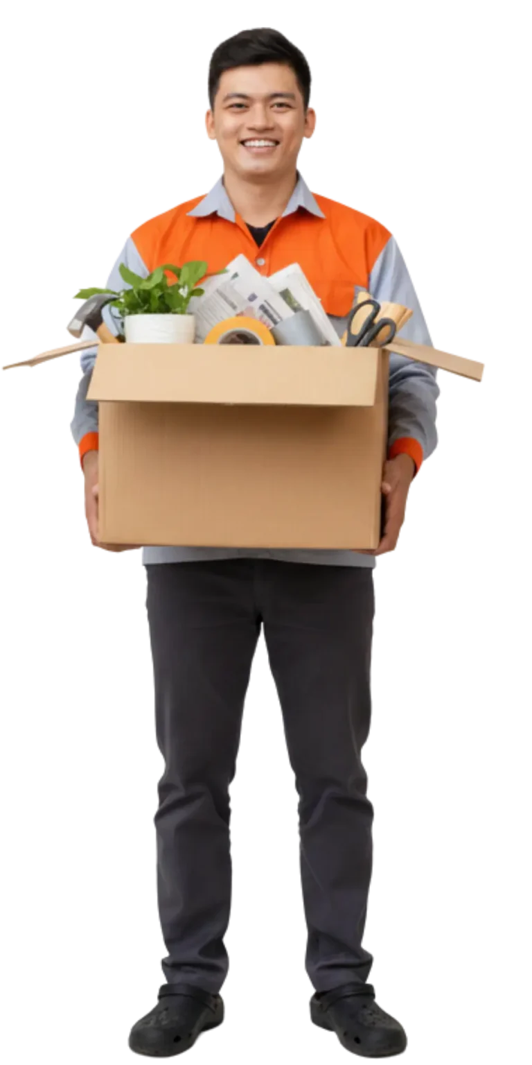 Nhân viên dọn nhà, chuyển nhà, chuyển văn phòng của Phát Đạt