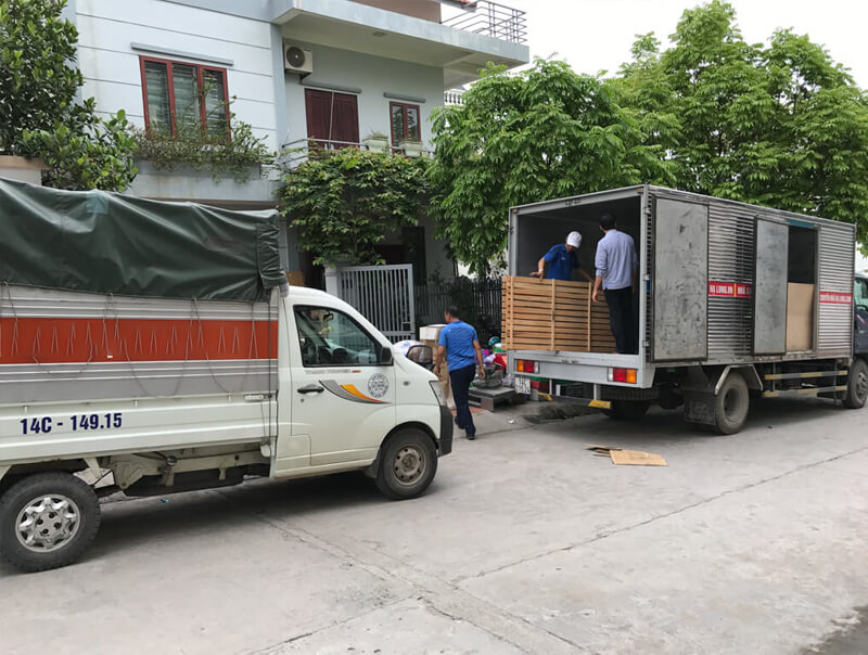 Dịch vụ cho thuê xe tải chuyển văn phòng tại Hà Nội